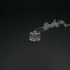 pendentif en argent serti d'un citrine - Image 3
