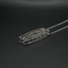 pendentif en argent serti d'un citrine - Image 3