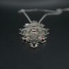 pendentif en argent sertit des spinelles - Image 3